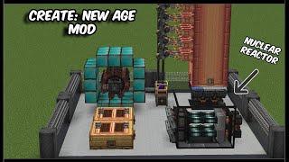 Nuclear Reactors in Create !! Create: New Age Mod Tutorial & Showcase