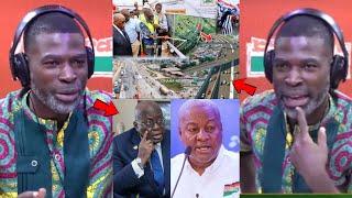 You Are Hypocrįtę, Give Mahama His Credit — Nana Jantuah Fires Nana Addo Over Flower Pot Interchange