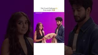 The Tawel Challenge | Prajakta Koli and Rohit Saraf interview #mostlysane #rohitsaraf #mismatched