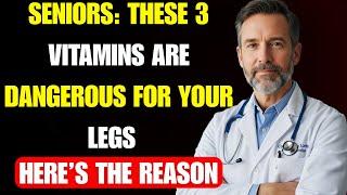 SENIORS: THESE 3 VITAMINS ARE WEAKENING YOUR LEG STRENGTH – FIND OUT WHY | Senior Health Tips