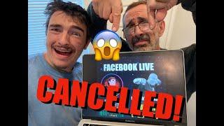 LIVE event CANCELLED on Fb, my side of story!