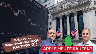 Kann Apple den Korrekturmonat September drehen? DAX, Nasdaq 100 im Check