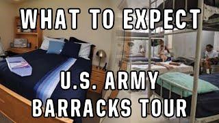 U.S. Army Barracks Tour - What to expect when you get to your duty station