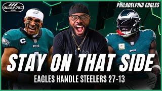 Jalen Hurts Answered the Call, Eagles vs. Steelers Postgame | Chalk It Up Sports