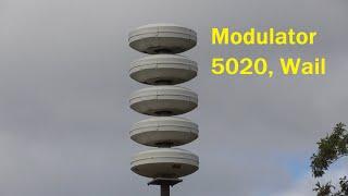 FS Modulator 4016 Emergency Siren Test, 2 Minute Wail w/ Voice - Clemson, SC 10/09/19