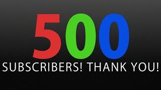 500 Subscribers!