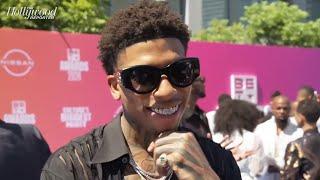 NLE Choppa Talks Giving Women Rappers Their Flowers at the 2024 BET Awards