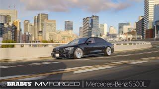 【bond shop Osaka】BRABUS for Mercedes-AMG S500 Long on MV Forged Wheels【4K】