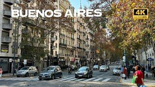 [4K] Buenos Aires, Argentina  Nonstop Walking Tour