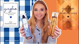 NEW BATH & BODY WORKS GINGHAM HEART OF GOLD vs GINGHAM FRAGRANCE MIST REVIEW | Soki London