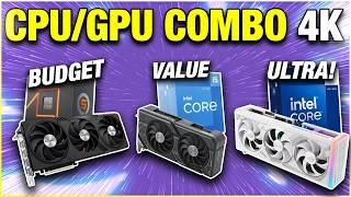 Best CPU & GPU Combos for 4K Gaming PC Builds in 2025!