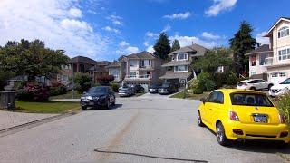 Life in PORT Coquitlam, BC, Canada. Driving Tour of City. Houses/Residential Area.