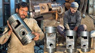 Unbelievable Skills of Manufacturing Grasso Compressor Piston in Workshop by Skilled Workers |