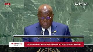 WATCH LIVE | President Akufo Addo's Final Address to the UN General Assembly | WoezorTV