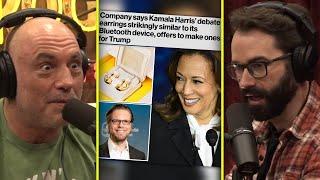 Kamala Debate Earrings Company With HILARIOUS Response | Joe Rogan & Matt Walsh