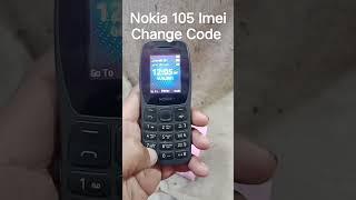 Nokia 105 2022 Imei Change with code #youtuber #youtubevideoeditor