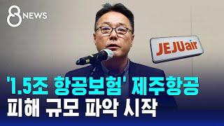 1.5조 항공보험 가입된 제주항공…피해 규모 파악 시작 / SBS 특집 8뉴스