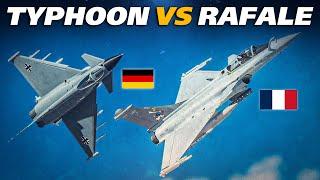 Battle Of The Canards | Eurofighter Typhoon Vs Dassault Rafale | Digital Combat Simulator | DCS |