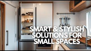 Tiny Apartment Design: Smart & Stylish Solutions for Small Spaces | GATHA CHANNEL