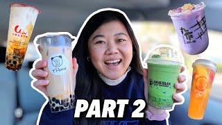 TRYING EVERY BOBA SHOP IN EAST BAY (Berkeley, Oakland, Alameda, etc) PART 2