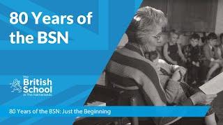 80 Years of the BSN: Just the Beginning