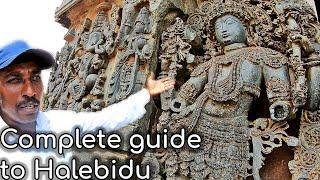 Halebidu Hoysalesvara Temple UNESCO World Heritage wth guide Hassan Karnataka Hoysala Temple Tourism