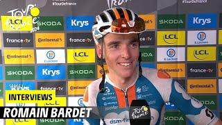 Post-race interview - Romain Bardet - Stage 1 - Tour de France 2024