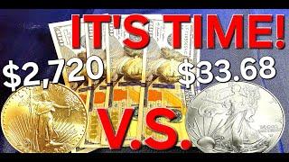 SILVER V.S. GOLD EAGLES! Which SHOULD YOU Have Bought? #silver #gold