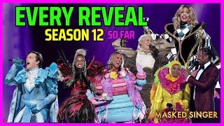 All Reveals Masked Singer - So Far - Season 12