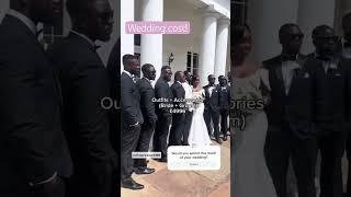 See how Much this Wedding Cost #africanweddings #naijawedding #shortsviral