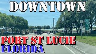 Port St. Lucie - Florida - 4K Downtown Drive