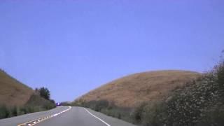 Westbound CA 152 Pacheco Pass HWY 152/156 Junction to San Felepe Road