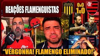 REAÇÕES FLAMENGUISTAS - PEÑAROL 0 (1)x(0) 0 FLAMENGO - ELIMINADO DA LIBERTADORES - VAMOS RIR DO FLA!