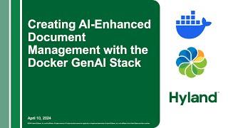 Creating AI-Enhanced Document Management with the Docker GenAI Stack