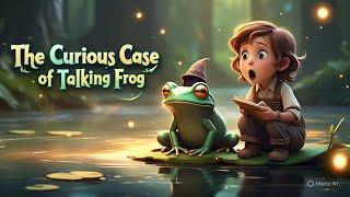  The Curious Case of the Talking Frog | Magical Animal Rhyme for Kids  #TalkingFrog #AnimalRhyme