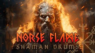 Shamanic Fire Drumming • Norse Flame Shaman Rhythms  • Battle Ready Viking Music