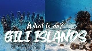 GILI ISLANDS - What to do? | Trawangan, Meno, Air Travel Vlog