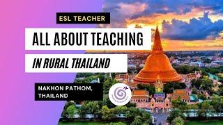 All about living in Rural Thailand | ESL teacher in Thailand | Nakhon Pathom, Thailand