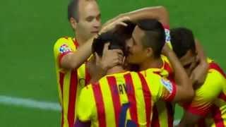 Atletico Madrid - Barcelona Highlights HD 21.08.13