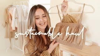 A Sustainable & Ethical Clothing Haul *