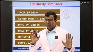 6 Quality Core Tools | Sequence of Core Tools | APQP, CP, PPAP, MSA, SPC, FMEA |