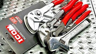 ICON’s 10” Comfort Grip Adjustable Pliers. Are They Better than Knipex, or Crecent Wrenches?