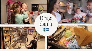 VLOGMAS 20/31- Drugi dan u Švedskoj, kupovina i haul