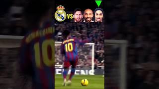 Messi,Henry,Ronaldinho vs Real Madrid 