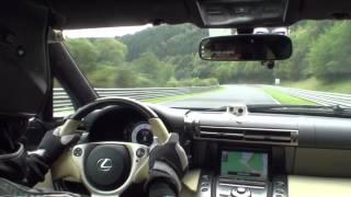 Lexus LFA Nordschleife lap