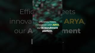 Our AI recruitment platform | ARYA #ai #spectraforce #inteligenciaartificial