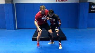 How To Do A Sambo Grapevine Throw - Guest Lesson By Vlad Koulikov (Sambo Fusion)