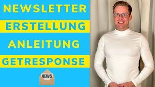 Newsletter Erstellung Komplettanleitung Deutsch | GetResponse