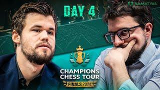 Nakita Pa Ang PAMBIHIRANG Tira? | GM Carlsen vs GM MVL Champions Chess Tour 2024 Semi Final