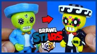 Brawl Stars. Раскрашиваем фигурки бравлеров #1. Поко, Кольт, Нита из Бравл Старс.